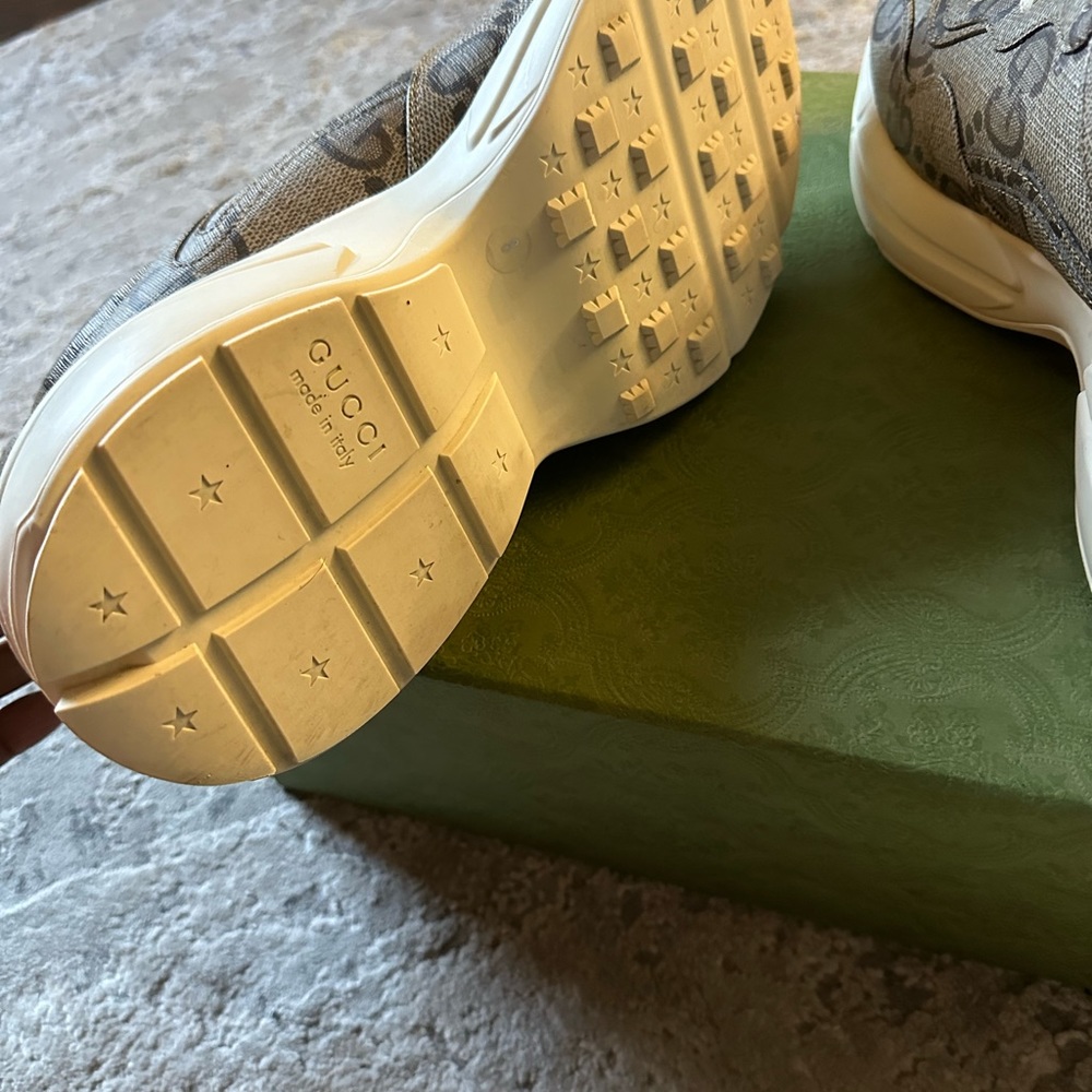 Authentic Gucci sneakers for men. Big GG